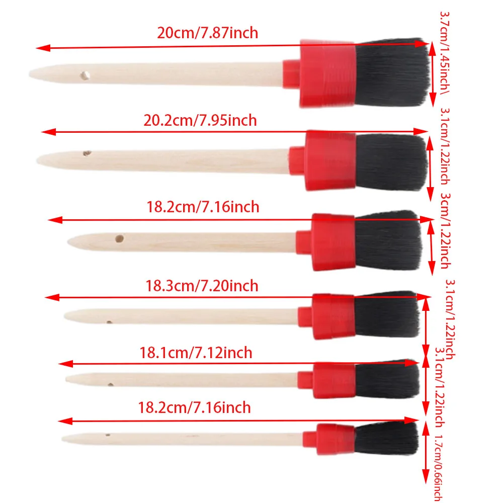 환기구 틈새용 자동 청소 브러시 키트, 자동차 공기 배출구 디테일 브러시 키트, 자동차 디테일링 세트, 최고의 클리너 브러시