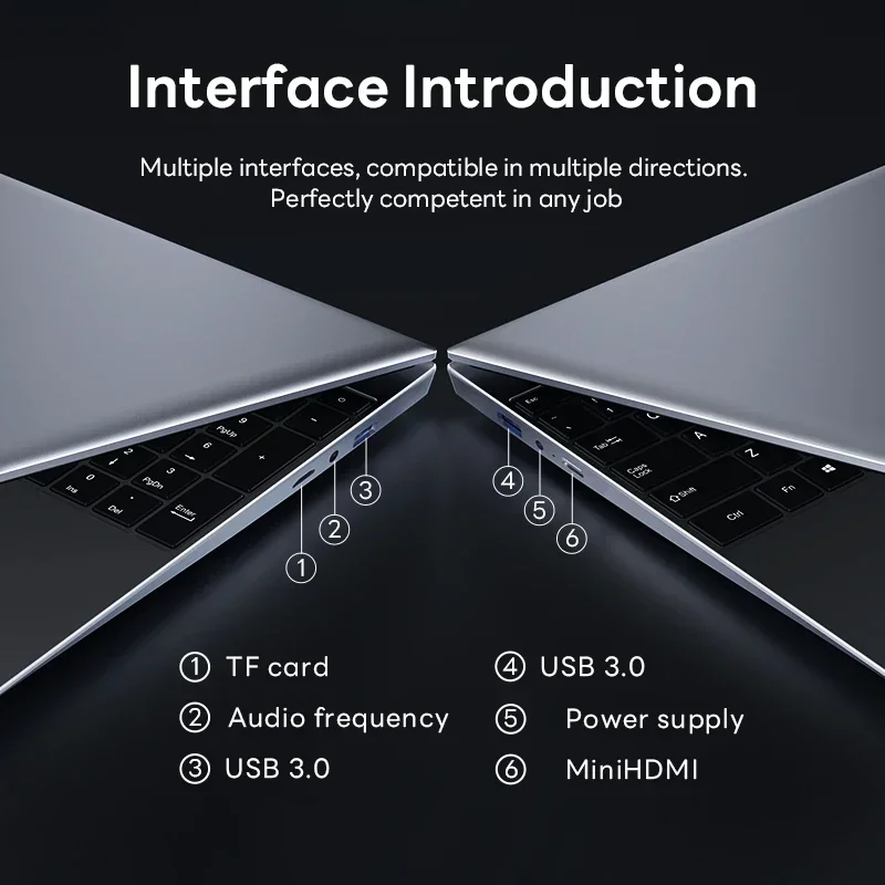 Портативный портативный компьютер Windows 11 Intel Core i7 8500Y 15,6 дюймов 16 ГБ DDR 1 ТБ SSD офисные ноутбуки разблокировка отпечатков пальцев ноутбук