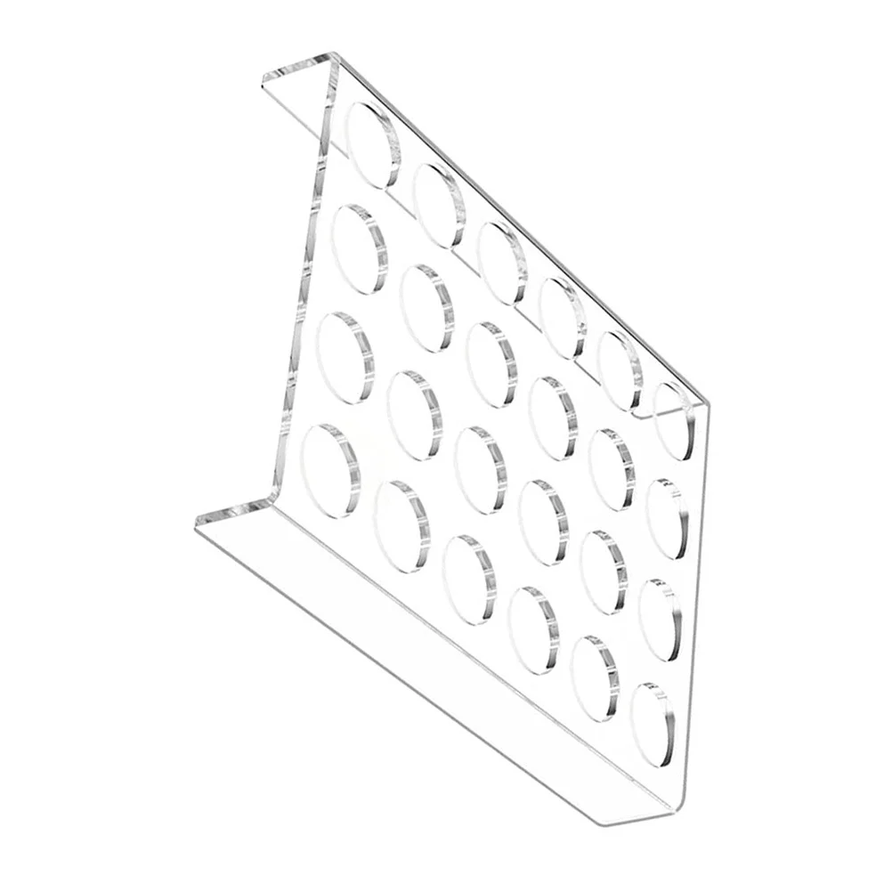 Coffee Capsules Holder Acrylic Transparent Heavy Duty Coffee Pod Rack Display Organizer Storage Shelf for Kitchen Office