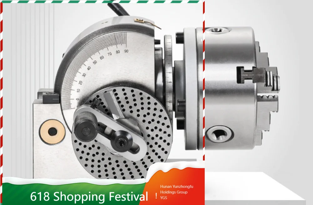 Dual-use Rotary Indexing Head Precision Dividing Disc For Metal Milling Equipment