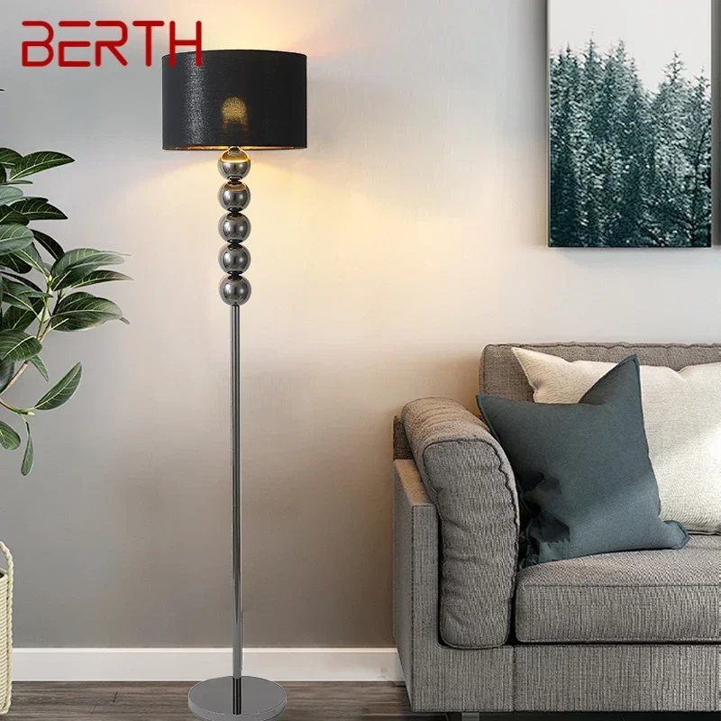 

BERTH Contemporary Floor Lamp Luxury Living Room Bedroom Study Villa Hotel LED Fashion Creativity Decorative Standing Light