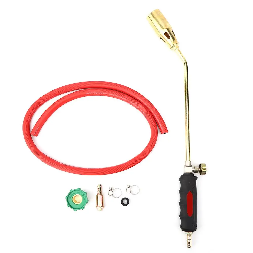 

Gas Torch Ignition Tool Thickened Brass Plated Welding Equipment Good Seal Interface Liquefied Gas Single Open Iron