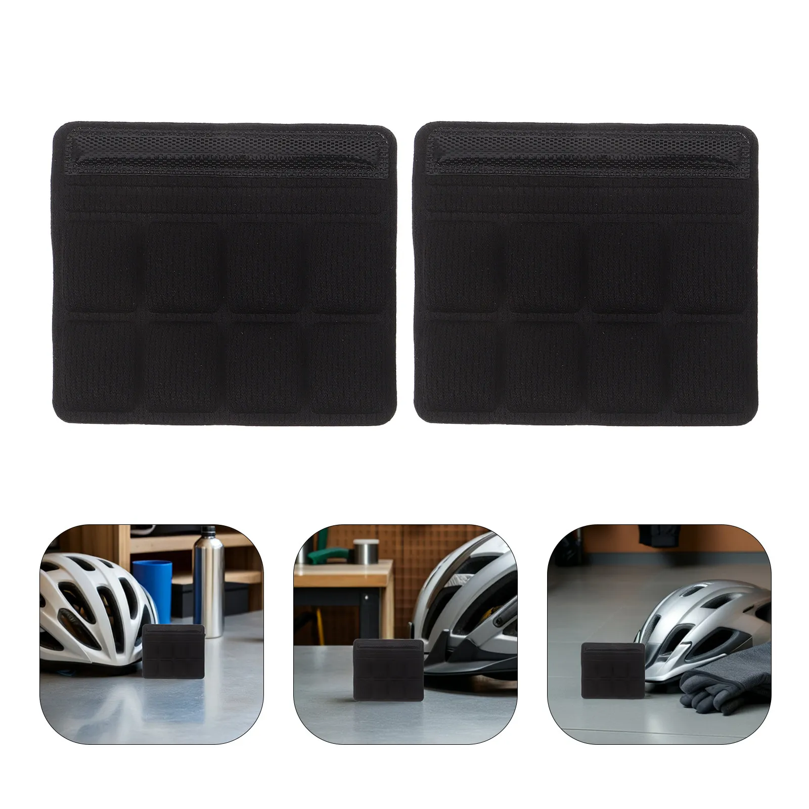 2Pcs Chin Pad Sponge Cushion Universal Fit Replacement Motorcycle Bicycle Riding Hard Hat Chin Mat