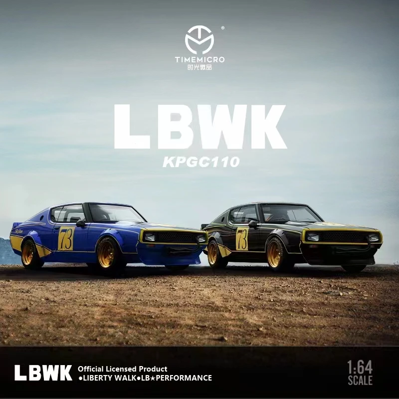 

Время Micro 1:64 Игрушечная модель автомобиля LBWK KPGC110 литье под давлением