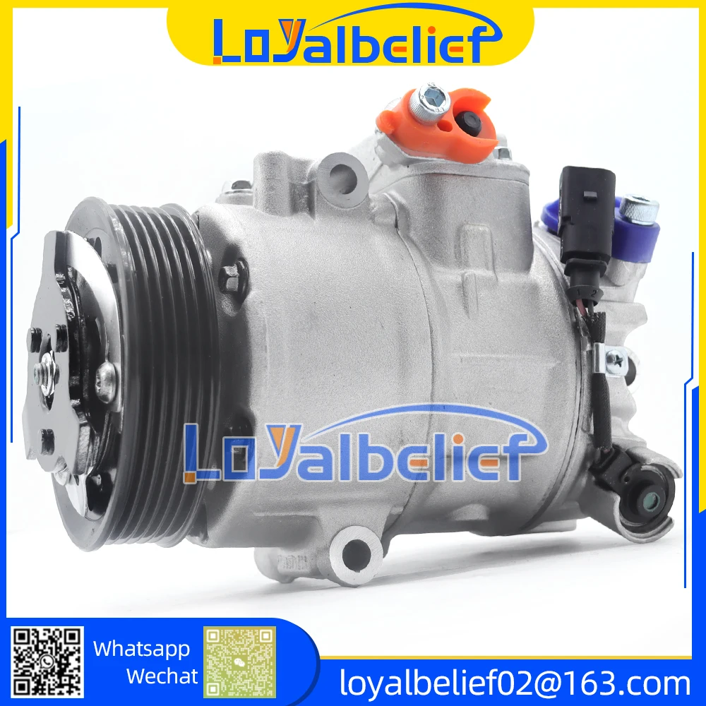 New 6seu12c AC Compressor For Volkswagen Polo AUDI SKODA SEAT 8Z0260805A 6Q0820808F 6Q0820803Q 6Q0820803J 6Q0820803K 6Q0820803G