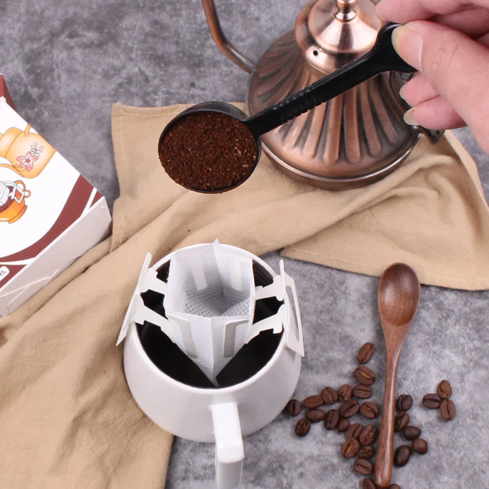 50pcs Disposable Coffee Filter Bag Drip Coffee Cup Filter Bags Ears Hanging Brew Cafe Accessories Tea Tool Coffe Filters Paper