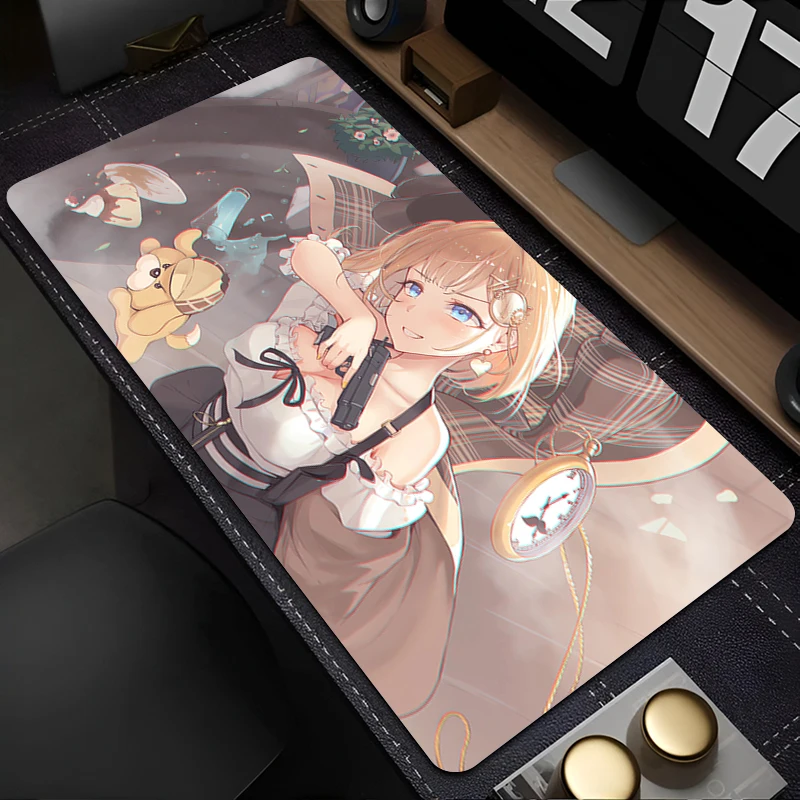 Alas Mouse Komputer Hololive Gamer Alas Mouse Laptop Watson Amelia Anime Girl Alas Keyboard PC Aksesori Gaming Alas Mouse Desktop