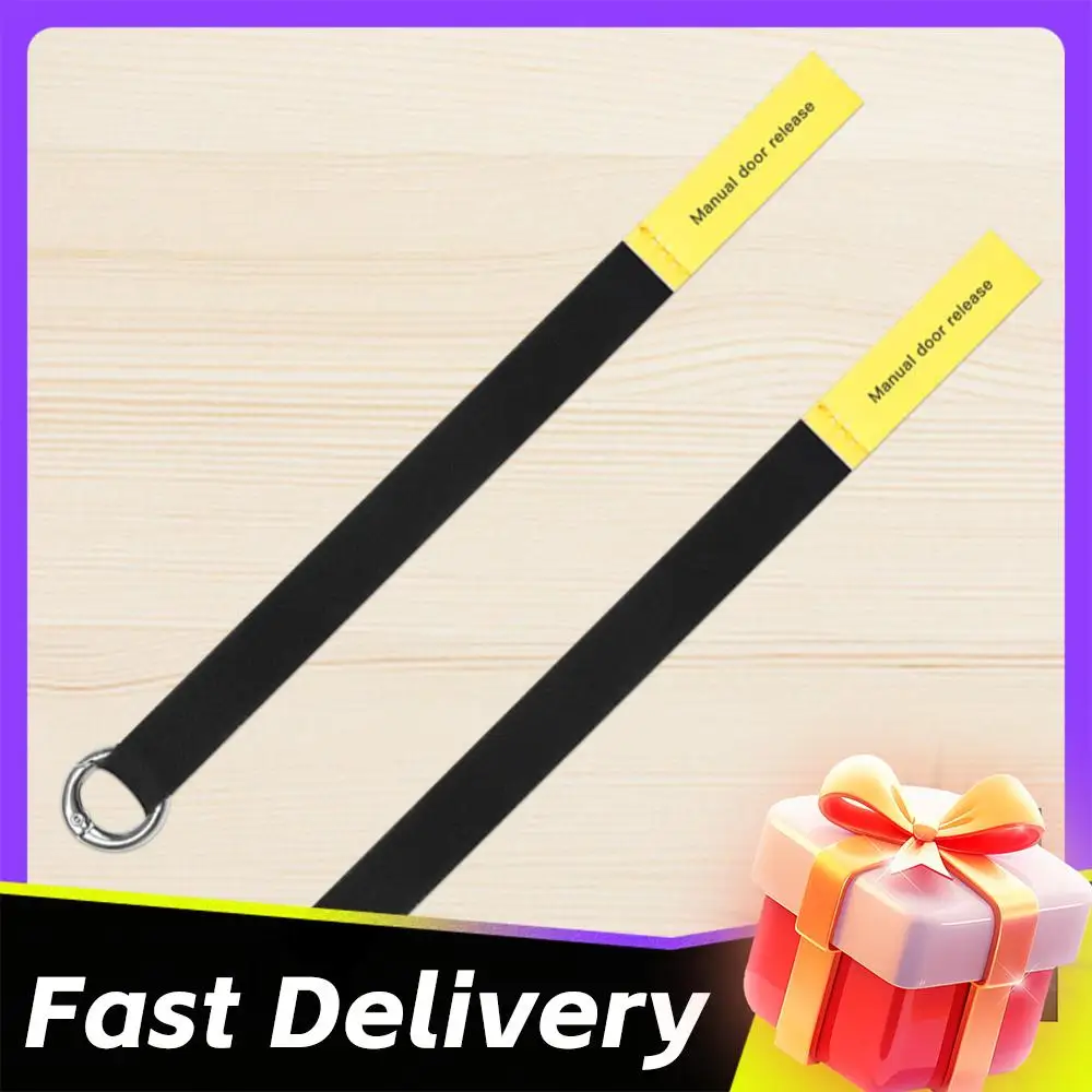 2-10PCS ​Car Rear Door Mechanical Switch Handle for Tesla Model Y Emergency Opening Mechanical Puller Handle Unlock Accessories