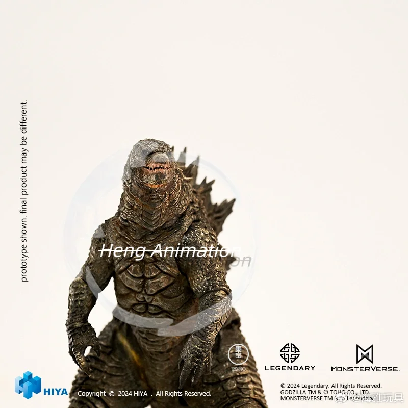 سلسلة HIYA الأساسية الرائعة Godzilla X Kong The New Empire Godzilla Rre-Evolved Action Figure، مجموعة نموذج هدية للبالغين #4
