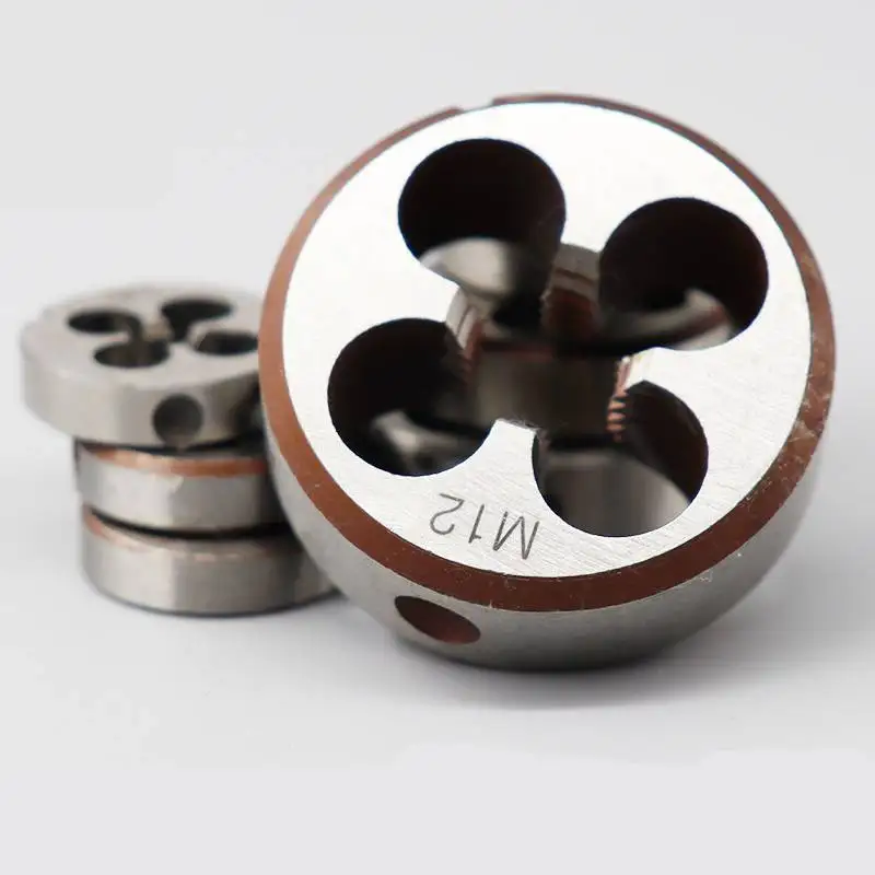 1pc M2 M3 M4 M5 M6 M7 M8 M9 M10 M12 M14 M15 M16 Right Hand Thread Die Metal Threading Tools Metric Thread Die Tools