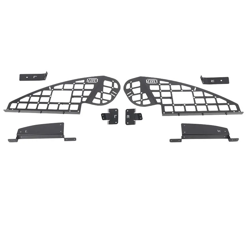 For Haval H6 Third generation 2020-2026 Storage Panel Side Window Bracket Storage Panel Rear Trunk Molle Panel Organizer