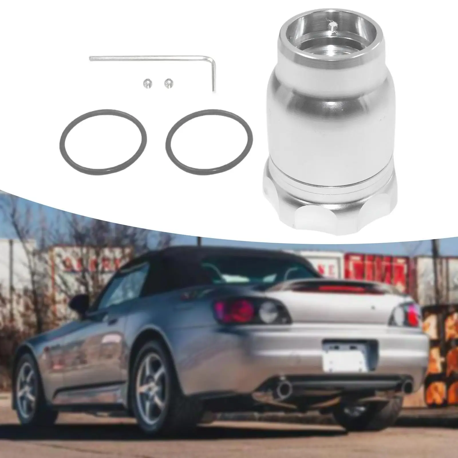 Clutch Master Cylinder Reservoir Professional Vehicle Repair Parts Aluminum Alloy for Honda S2000 S2K Easily Install Sturdy