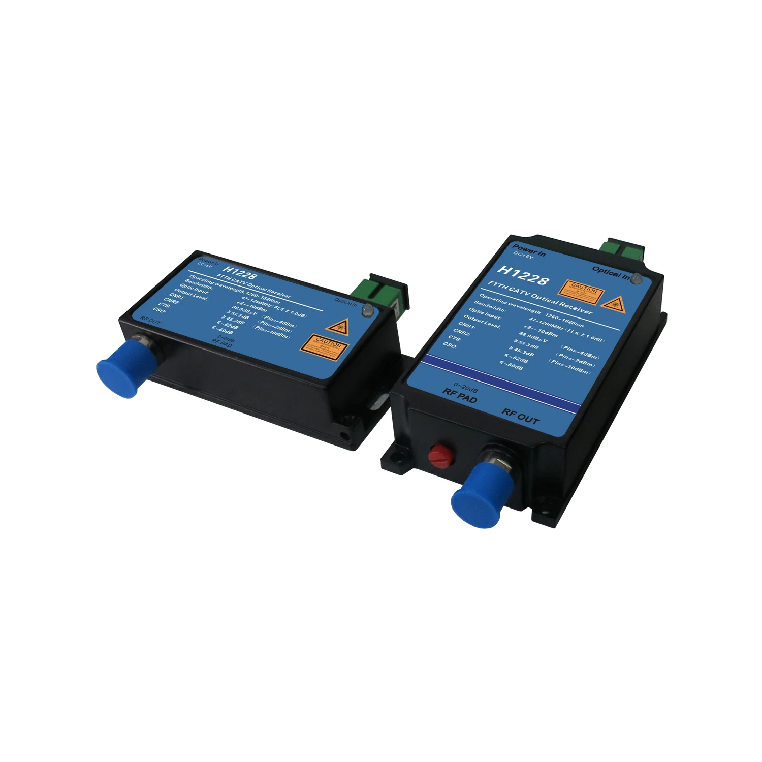 

Guangtai XGS PON 47~1200MHz FTTH CATV Optical Fiber Receiver H1228