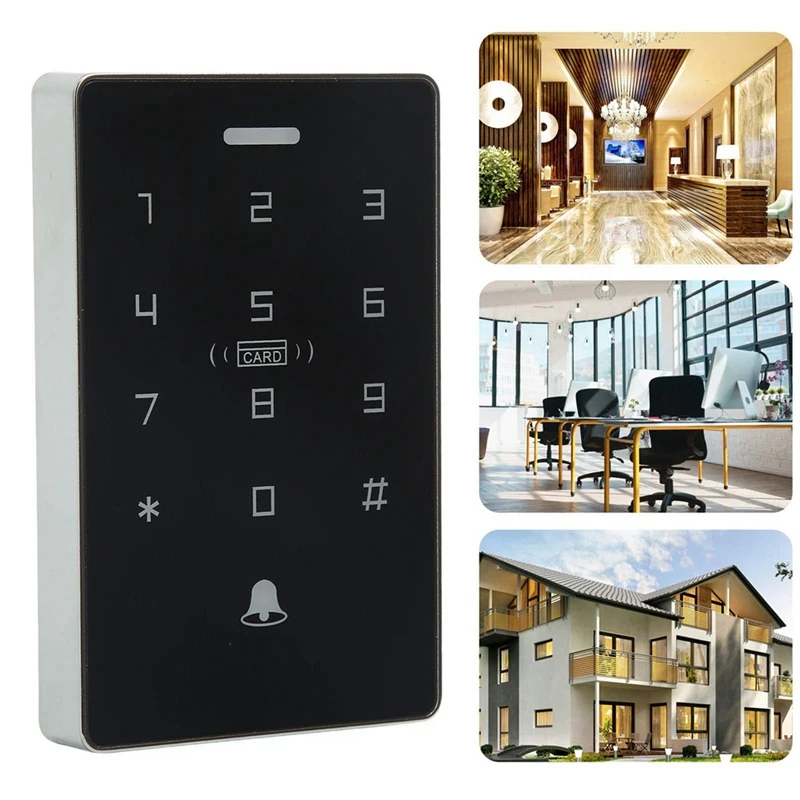 NFC Access Controller Waterproof Door Lock Keyboard Card Swiping Password IC ID Dual Frequency 125Khz 13.56Mhz