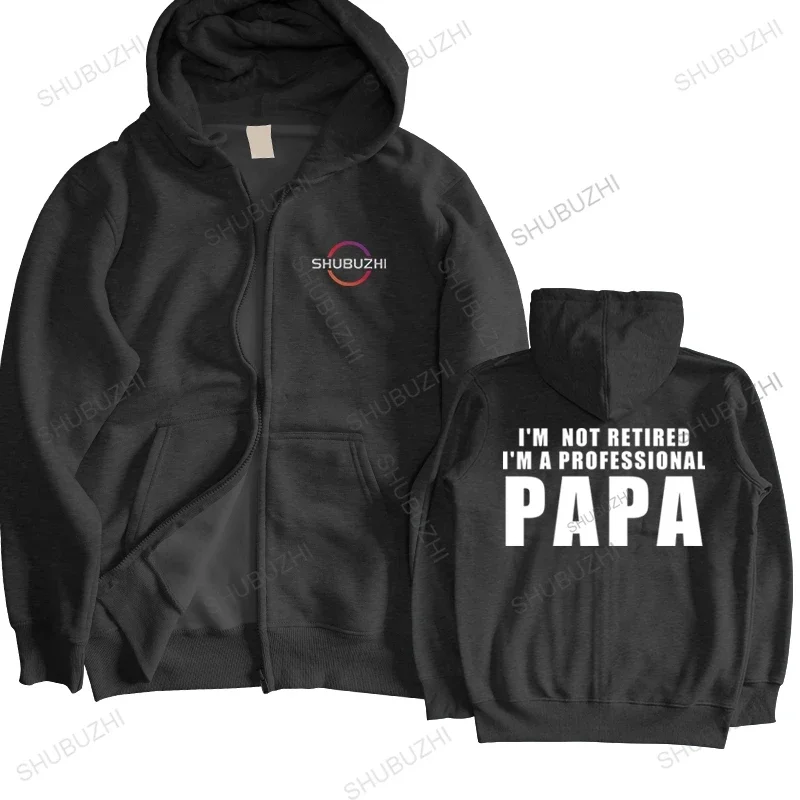 Mens jacket  Holiday Gift Father Gifts Papa Gift for Dad Xmas Present - I'm not retired I'm A professional Papa