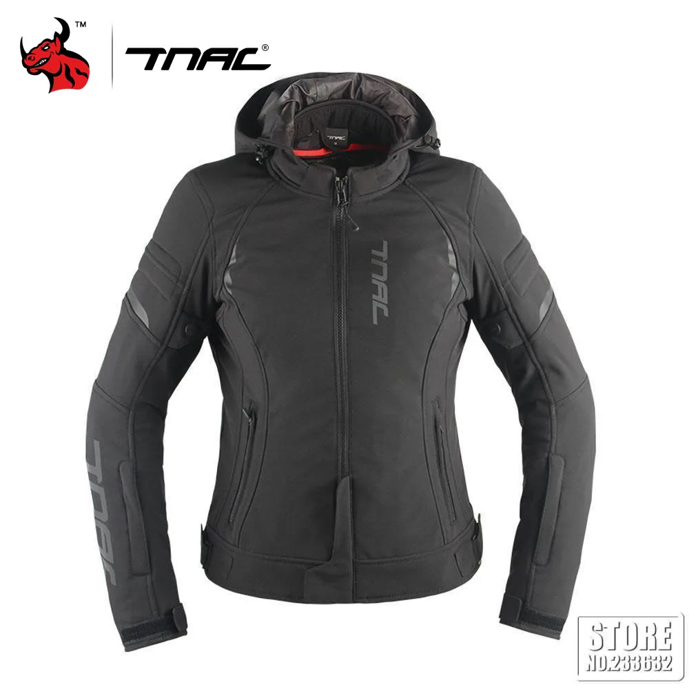 

TNAC Waterproof Motorcycle Jacket Outdoor windproof Riding Jacket Women Cycling anti-fall equipment protective jacket