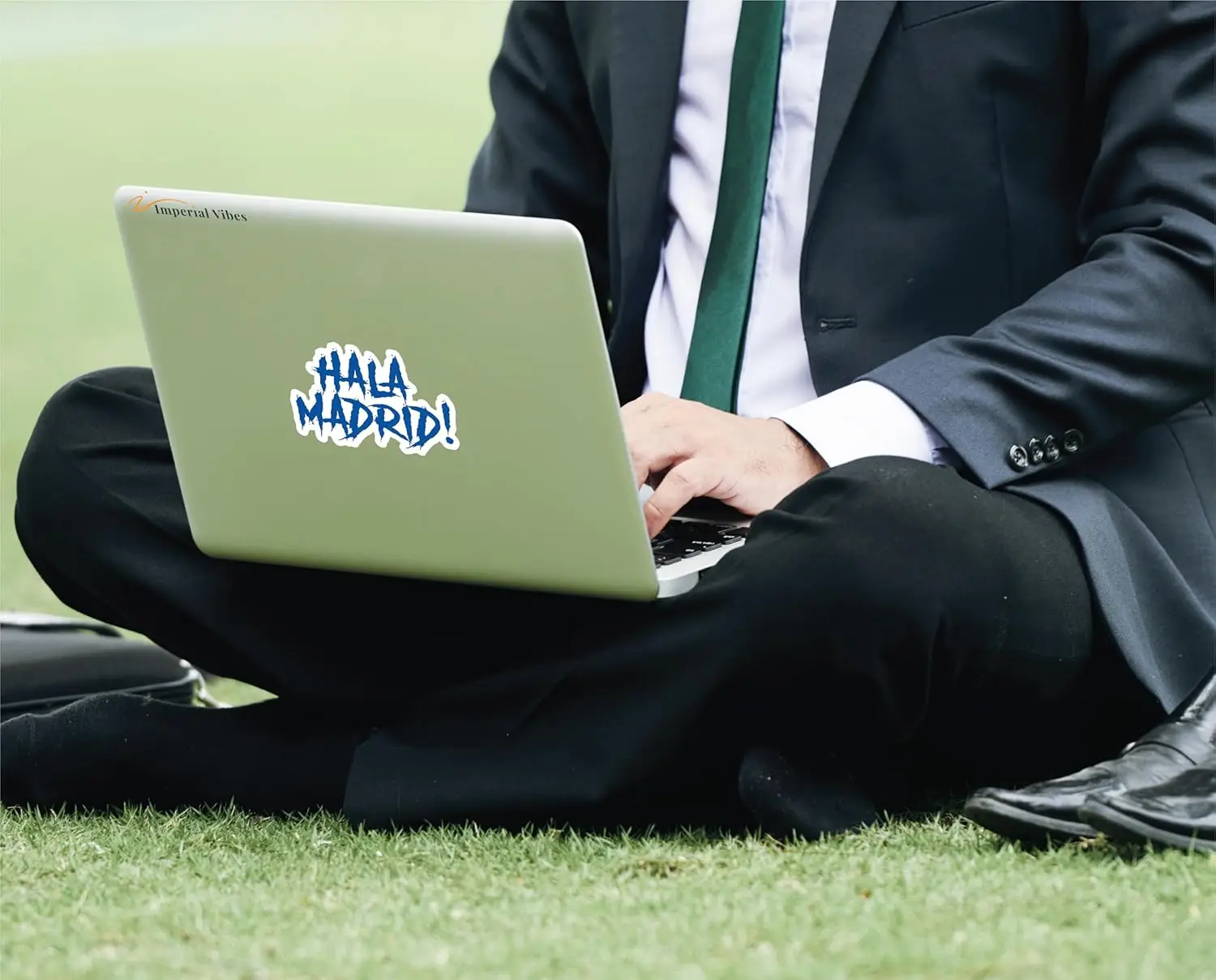 3 قطع IMPERIAL VIBES - ملصق كرة القدم Hala Madrid - ملصق مقاوم للماء للجوال وزجاجة المياه - ملصق نافذة قابل للإزالة #6
