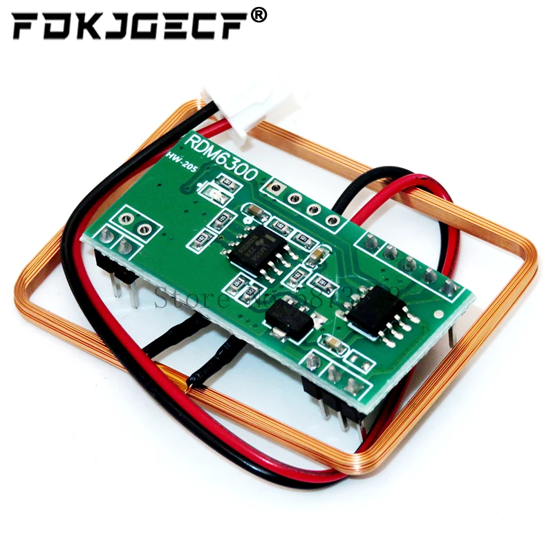 

125Khz RFID Reader Module RDM6300 UART Output Access Control System for DIY KIT