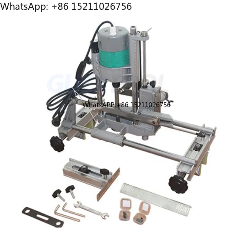 

Wooden Door Lock Hole Opener Portable Wood Door Lock Mortising Machine Tenon Machine Hand Mortise Drill Machine Hole Opener 220V