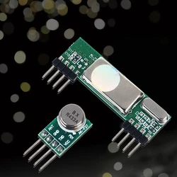 RXB6 433Mhz Superheterodyne Wireless Receiver Module + AK-FST small transmitting superheterodyne module receiving high sensitive