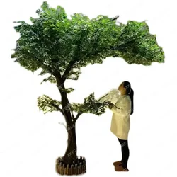 Fake Trees Imitative Tree Indoor Decorative Tree Floor Living Room Plant Artificial Tree Green Plant