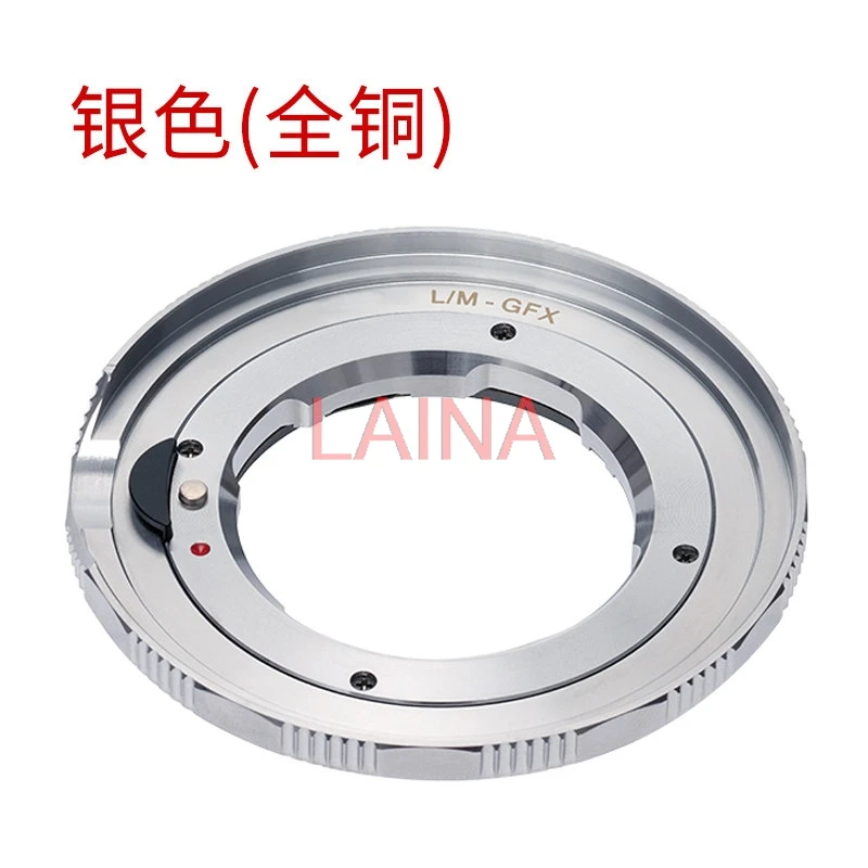 LM-GFX Lens Adapter for Leica M Voigtlander VM Lens to Fujifilm GFX GF Mount Medium Format Camera GFX50S GFX50R GFX100 GFX100S
