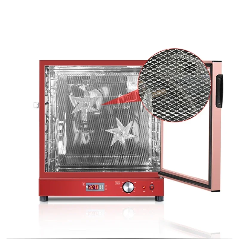 ครัวเรือน 220v Air เตาอบ Commercial ขนาดใหญ่ขนาดใหญ่ Moon เค้ก Hot Air Baking เค้กส่วนตัวพิซซ่าบ้านไฟฟ้า