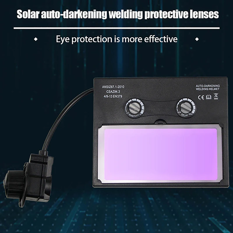 Solar Auto Darkening Welding Mask/Helmet/Welder Cap/Welding Lens/Eye Mask Filter/Lens For Welding Machine And Plasma Cuting Tool