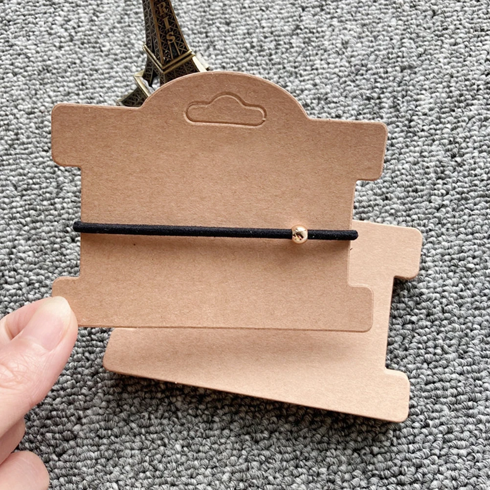 

50Pcs Jewelry Display Cards Bracelet Necklace Holder Durable Paper Storage Organizer for Selling Jewelry Cards for Selling