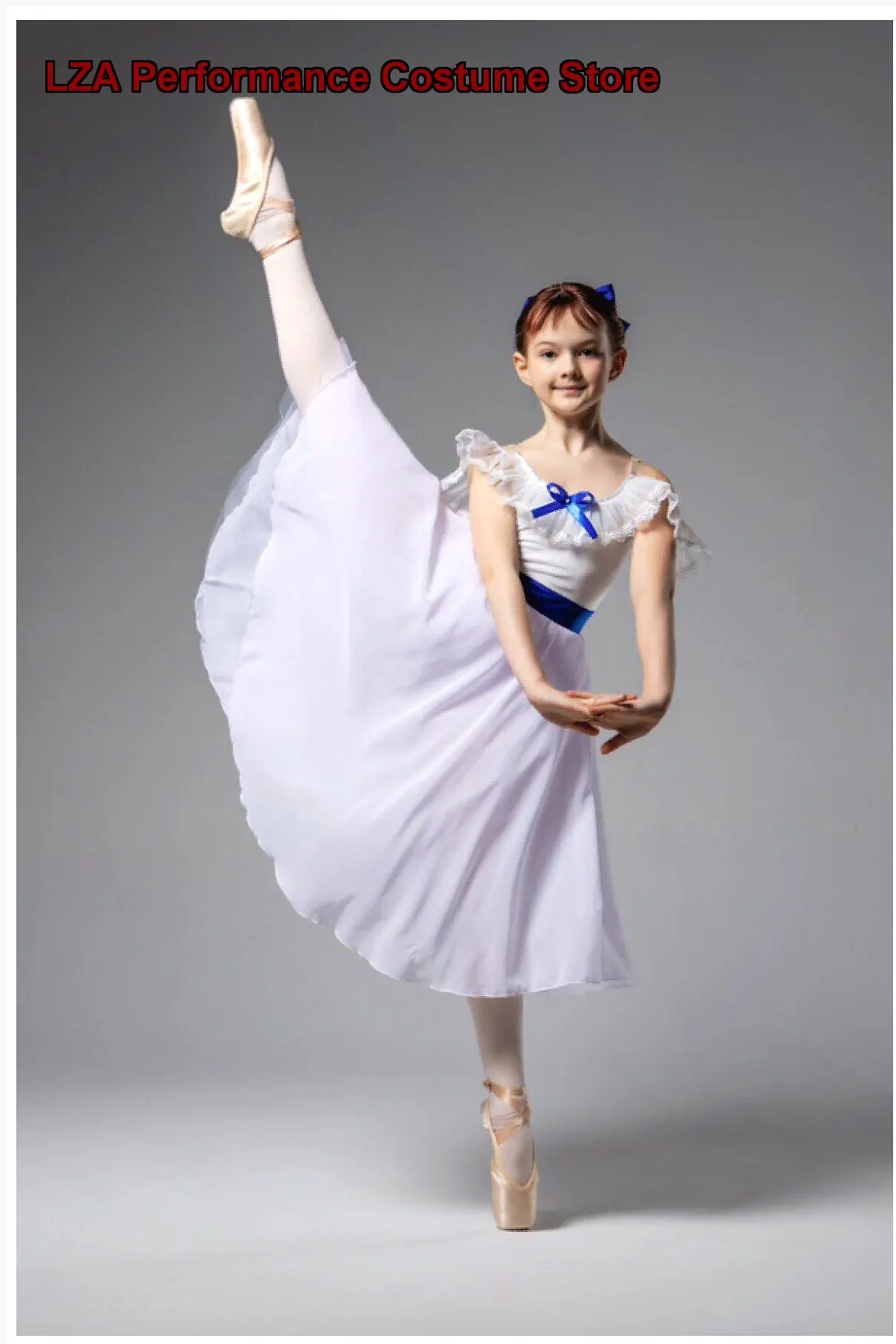 Graduation Ceremony Children's Dress Chiffon Tutu Children's Professional Dance Competition Performance Tutu Kids