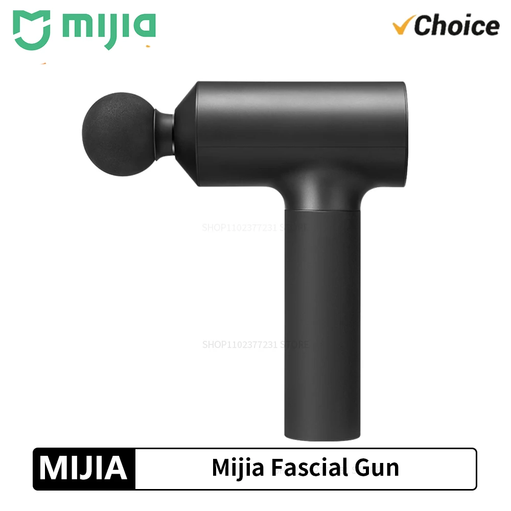 NEW MIJIA Massage Gun Electric Neck Massager Smart Hit Fascia Gun For Body Massage Relaxation Fitness Muscle Pain Relief -CN