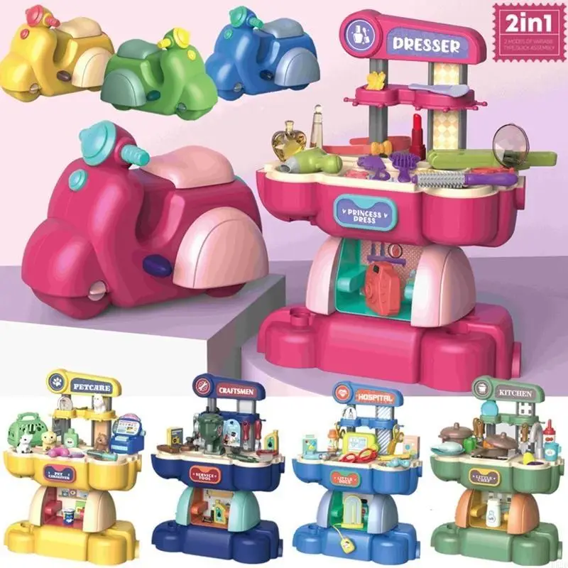 F62D Fingir para juego bocadillo compras Fingente Fing para jugar herramientas reparación maquillador