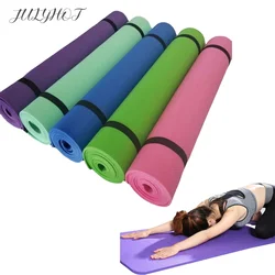 Esterilla antideslizante de espuma EVA para Yoga, colchoneta cómoda de 3MM para hacer ejercicio-6MM de grosor, Pilates y gimnasia