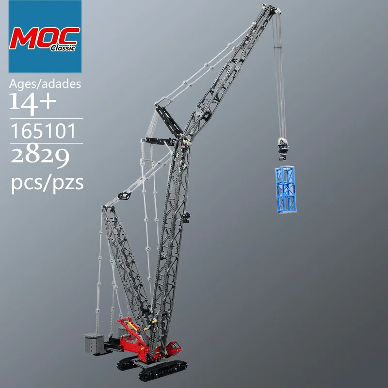 Specially Customized MOC Tower Crane Technic Model - Trendy Educational Toys  Casual Building Game - Top Choice Gifts