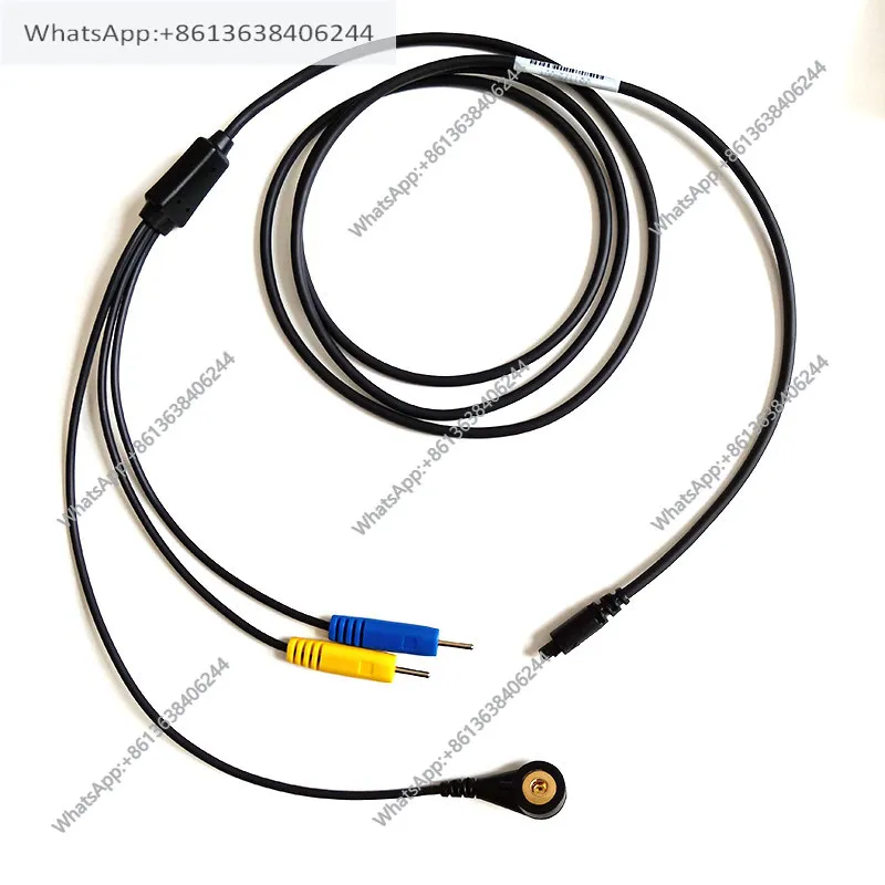 SA9800 Biostimulation Feedback Instrument Wire Original Small Head Black Wire Pelvic Floor Muscle Electrode Connecting Wire