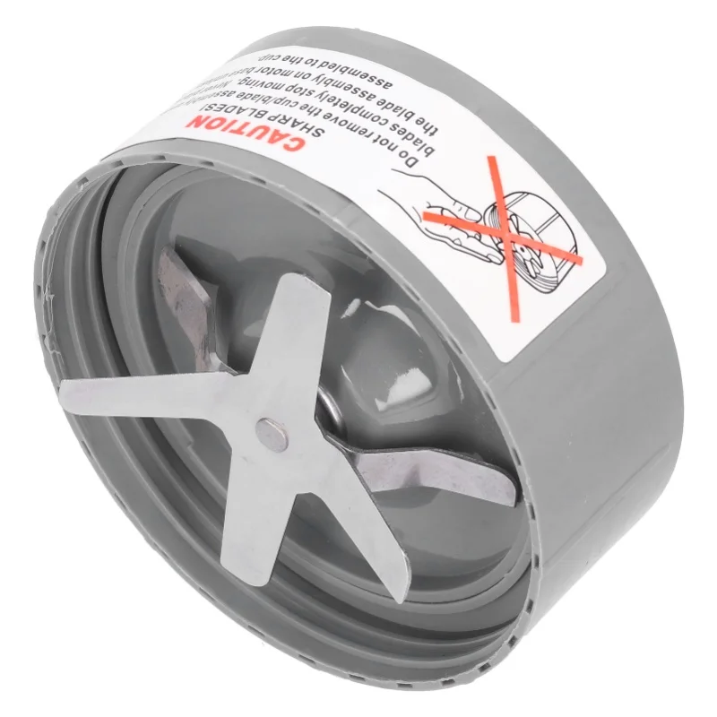 Blender Blade Stainless Steel 6-Fins Extractor Blade Replacement For 600W 900W Juicer