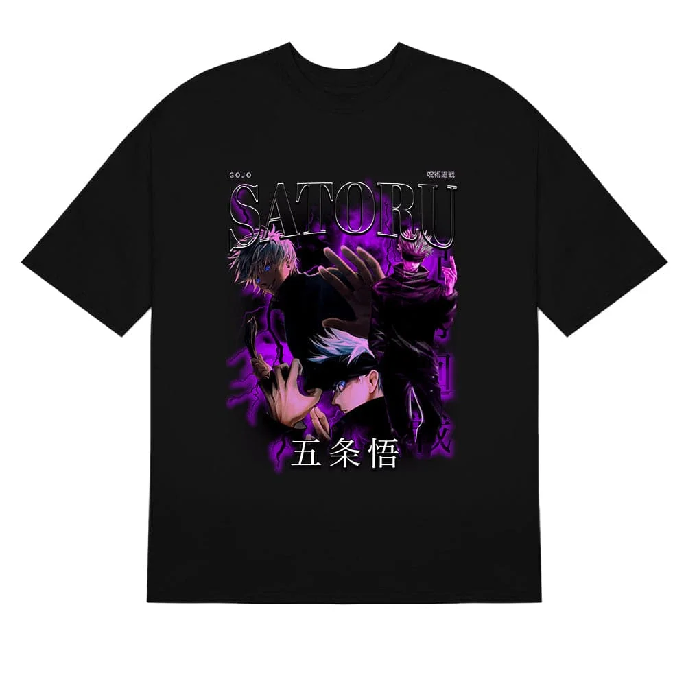 Gojo Satoru Purple Aura Jujutsu Kaisen T-Shirt