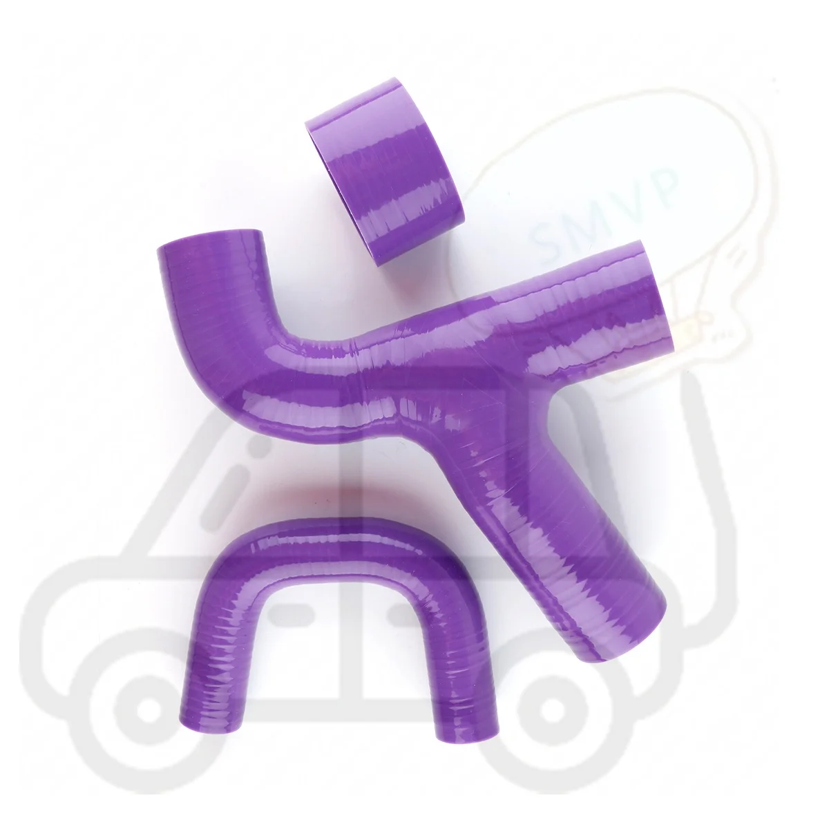 3 قطعة ل 2000-2008 سوبارو امبريز GDB GDA WRX STI EJ20 2.0L توربو الإصدار 7/8/9 اكسسوارات السيارات سيليكون المبرد خرطوم المياه 4PLY