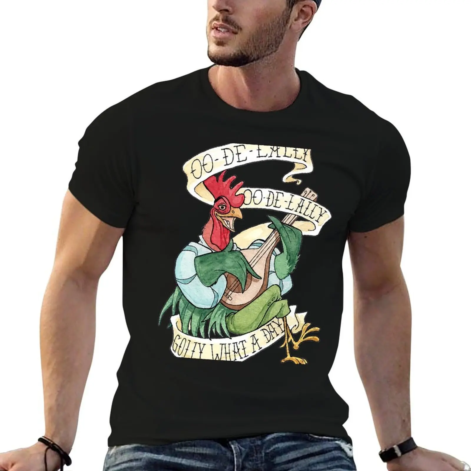 Alan A Dale - Oo de Lally Golly What a Day Roster Bard T-Shirt man tshirt man t shirt cotton high quality T-Shirt