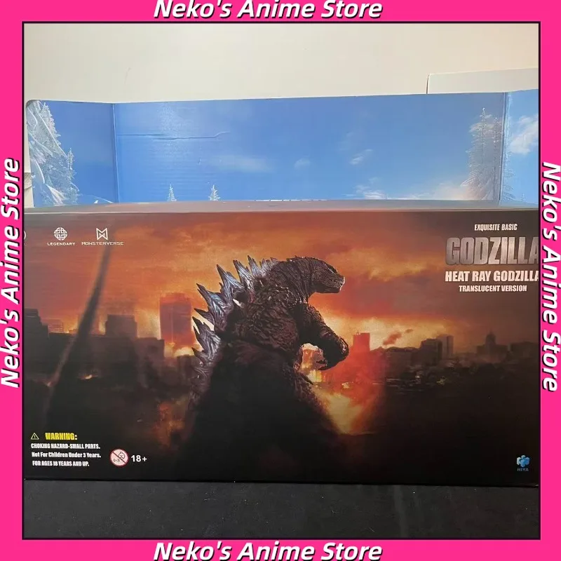 En Existencia, Figura de Acción HIYA TOYS Godzilla 2014 con Aliento Atómico, S.H.MonsterArts, Modelo de Anime, Juguetes de Moda, Muñeco de Escritorio, Coleccionables