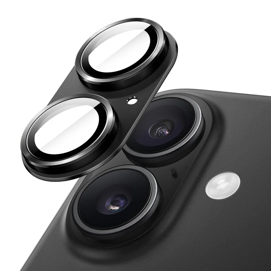 Kaca Pelindung Lensa Kamera Pelindung Logam untuk iPhone 16 Pro Max 16Plus Film Pelindung Lensa Belakang untuk Lensa iPhone 16 Plus 16Pro