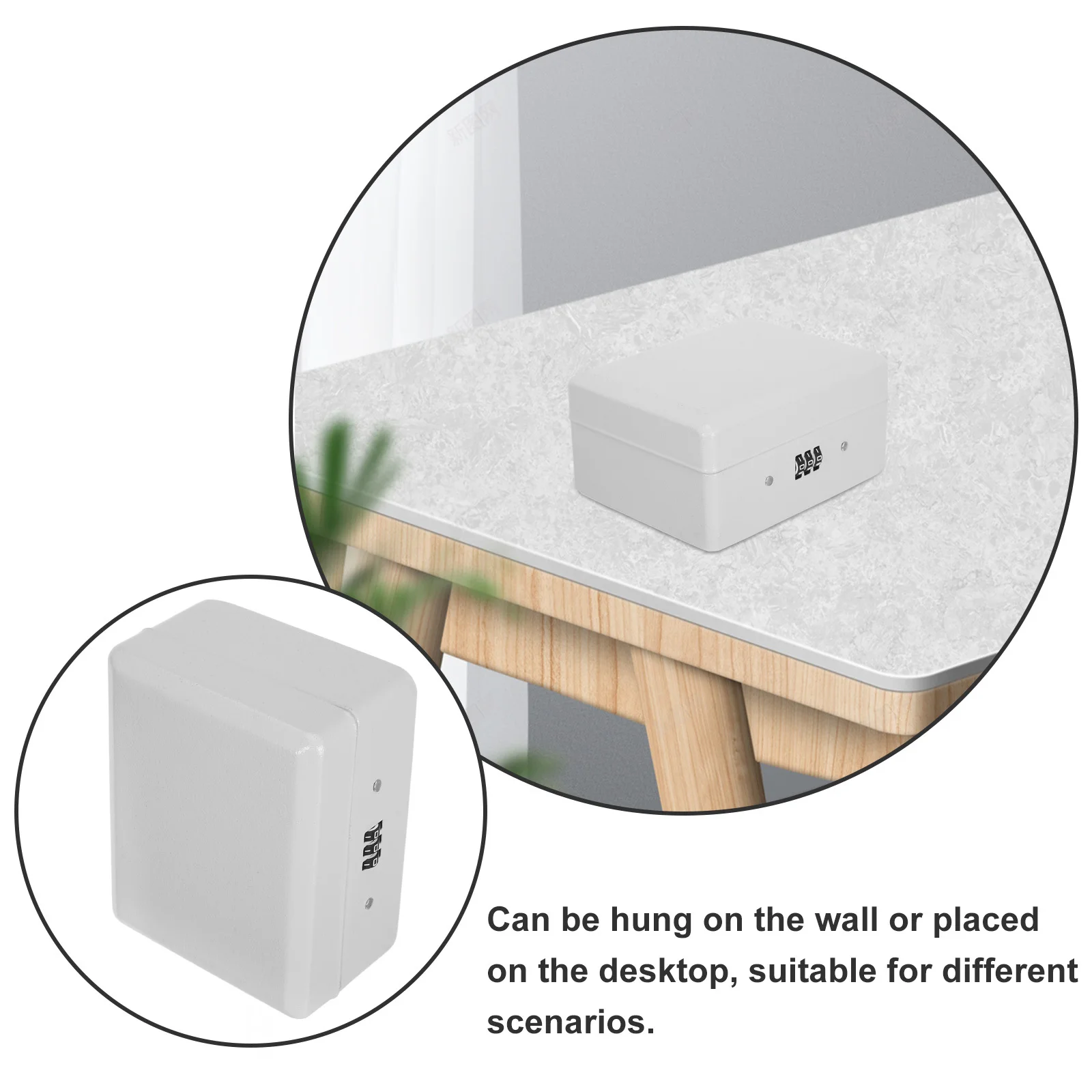 กล่องเก็บกุญแจติดผนัง ความจุขนาดใหญ่ ดีไซน์ทันสมัย สำหรับกุญแจบ้าน สำนักงาน กล่องล็อคกุญแจ ที่แขวนกุญแจบนผนัง