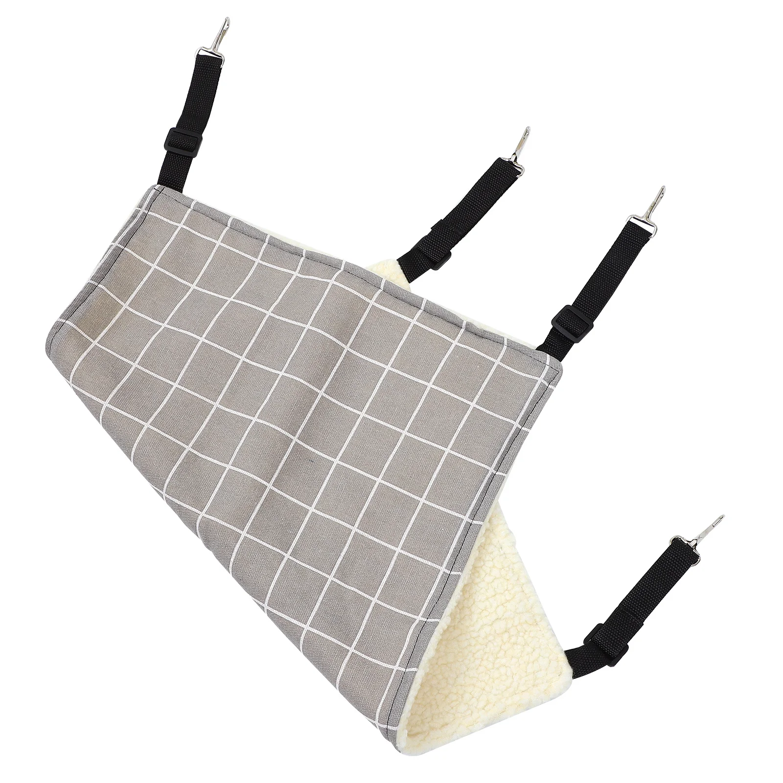 Зимний гамак для домашних животных, широкая подвесная кровать, компактная клетка, спальная кровать, теплая подвесная подушка для кошек, гнездо для домашних животных в виде морской свинки