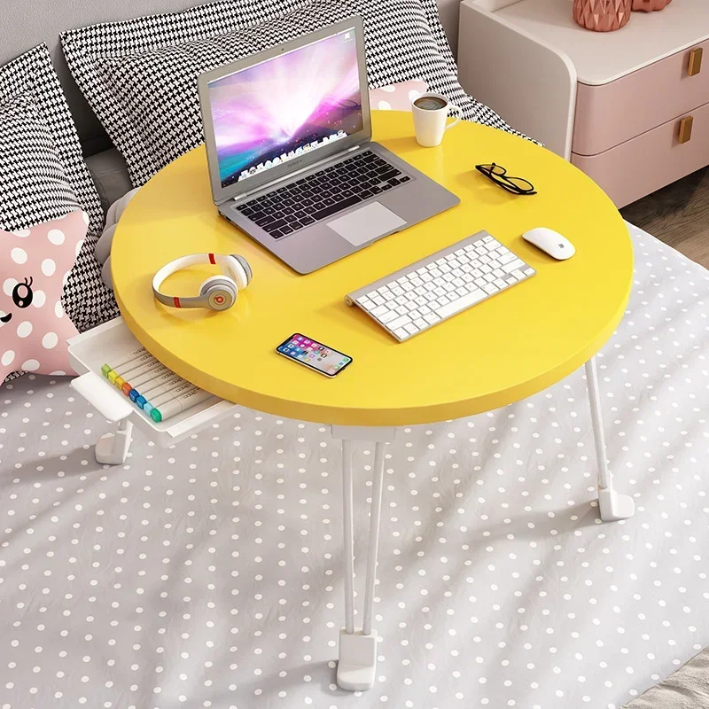 Escritorio  ornador compacto y elegante con cajón, mesa  sayuno plegable para ventana salediza, organizador  escritori