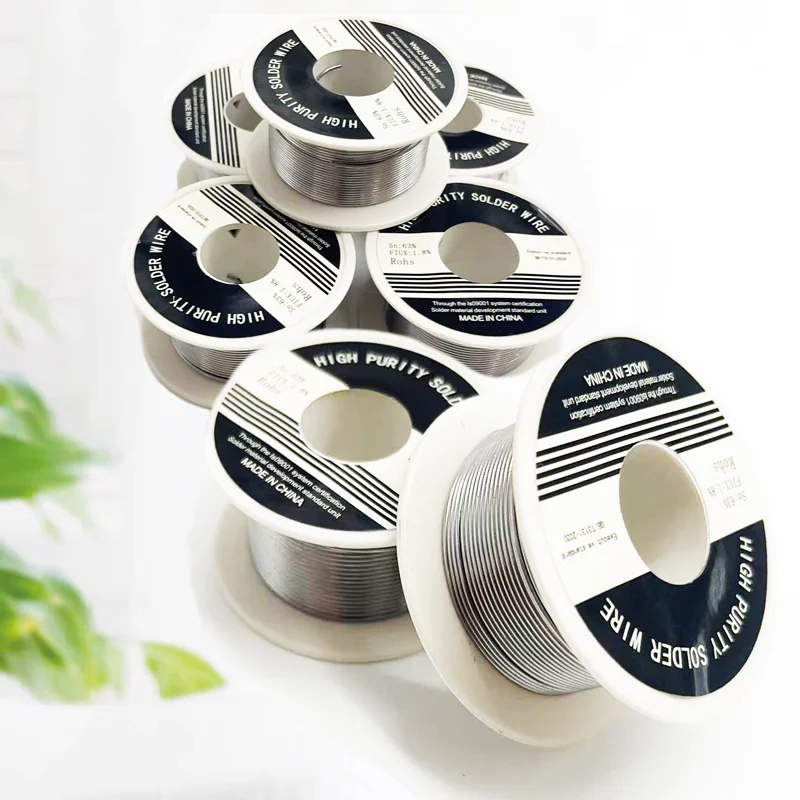 

3PC/6PC/9PC50g HA universal solder wire, 0.8mm rosin core, electronic DIY maintenance and welding consumables