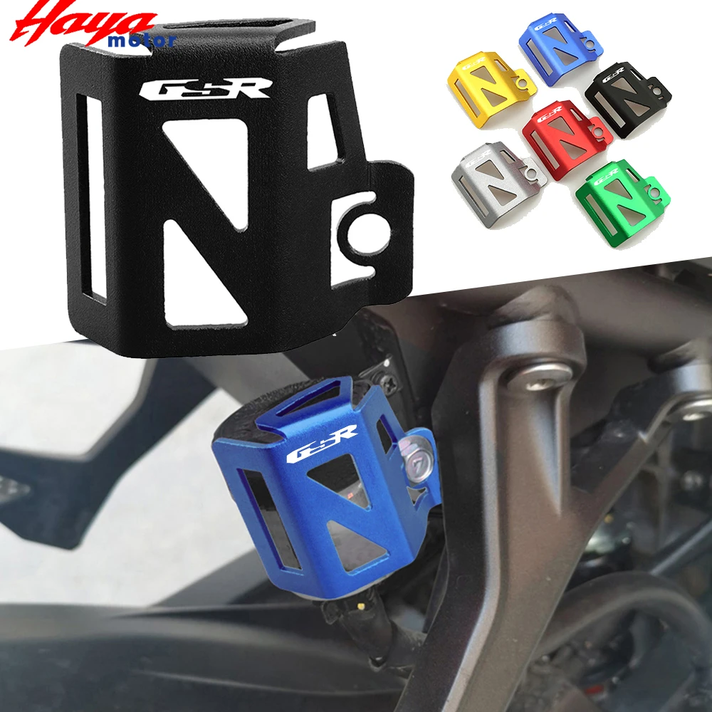 

Для SUZUKI GSR400 GSR600 GSR750 GSR 400 600 750 новый высококачественный мотоцикл с ЧПУ задний бачок тормозной жидкости защитная крышка