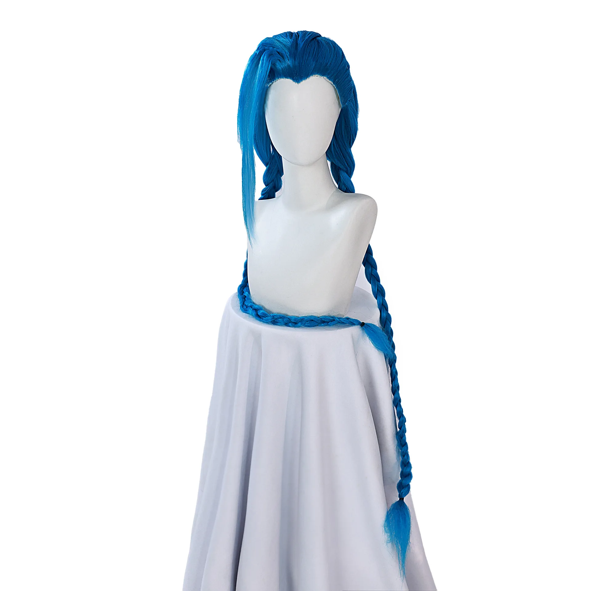 Pruik Hoge Temperatuur Zijde Gemakkelijk Styling Jinx Pruik Cosplay Accessoires