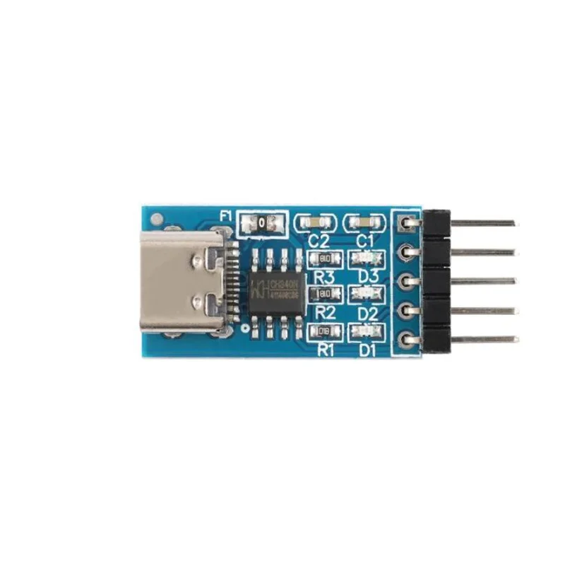 CH340N Type-C USB to TTL Serial Port Conversion Module Single-chip MCU Download Brush Board