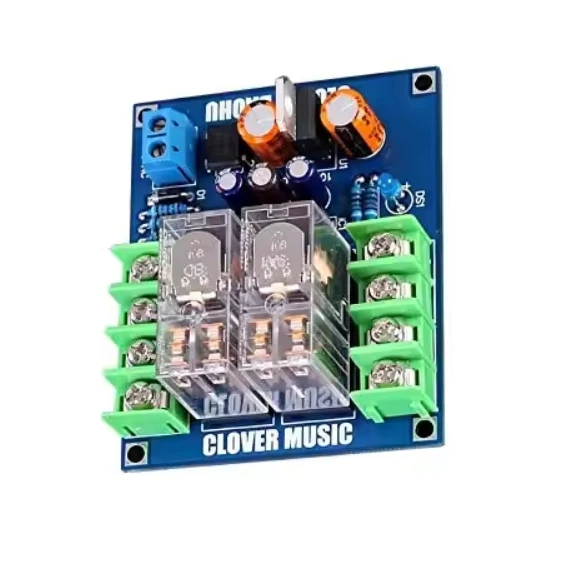 Dual Relay 7812+UPC1237 Speaker Protection Board Kit for HIFI DIY AC 12-24