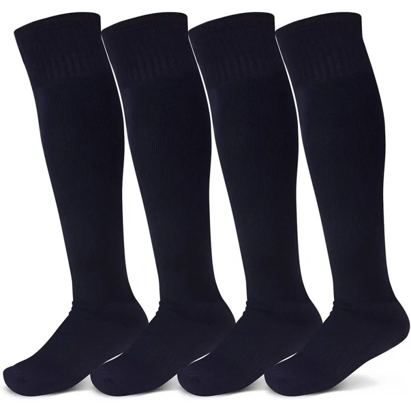 

Children's Football Socks (4-16 Years Old), Sports Team Knee Length Socks Suitable for Young Boys and Girls